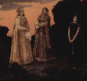 Viktor Vasnetsov Three queens of the underground kingdom 1879 oil painting on canvas